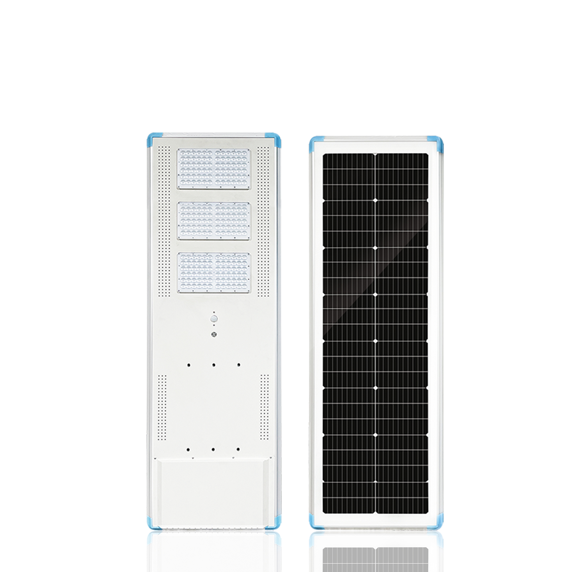 Solar Street Light 100W Integrated Solar Panel 145W 920Wh Lithium Battery IP65 Waterproof for Outdoor Road Lighting