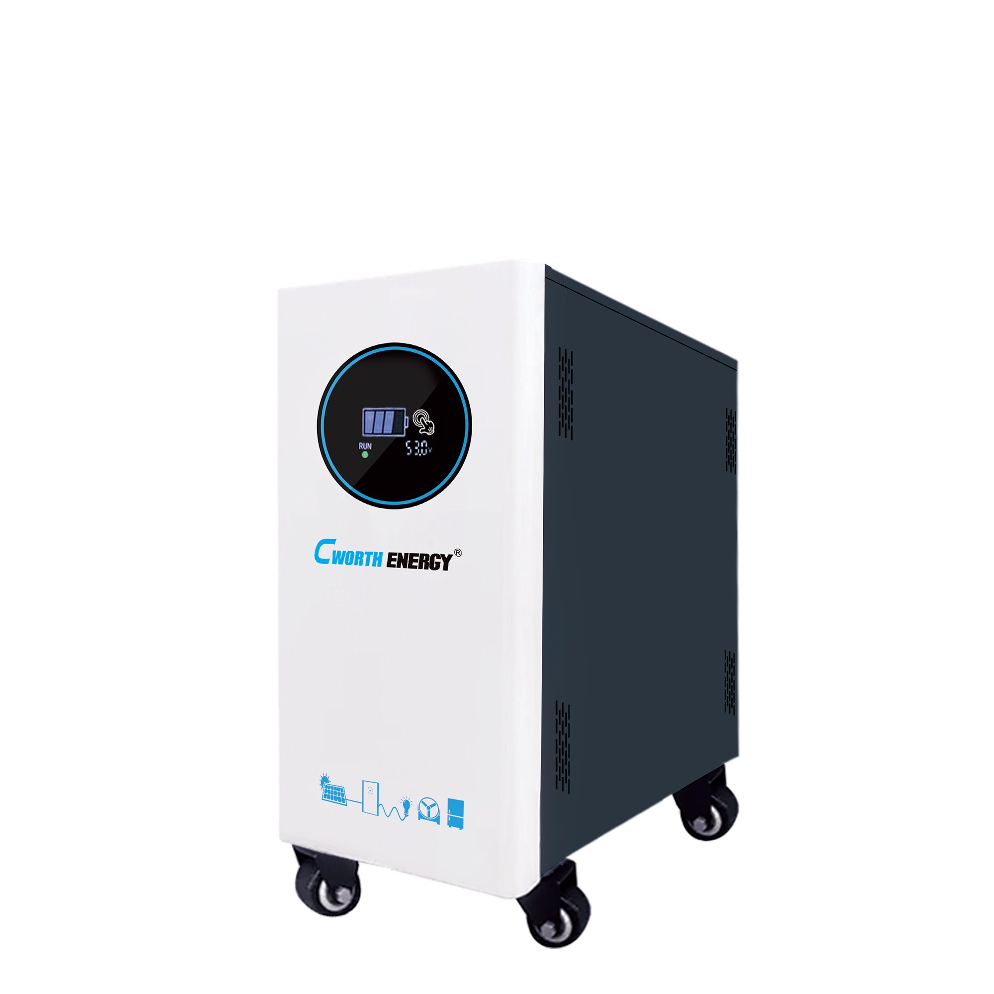 LiFePO4 Battery LBF-48400C 48V 20KWH High-Capacity Energy Storage System for Solar Power Backup
