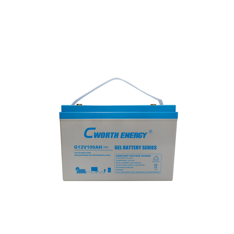 Gel Battery G12V 100AH Long Service Life High Energy Density Sealed Maintenance-Free for Renewable Energy Storage Systems
