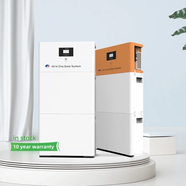 48V 100Ah All-in-One Lithium Ion Battery and Inverter 5kWh 10kWh Solar Energy Storage System for Home Use
