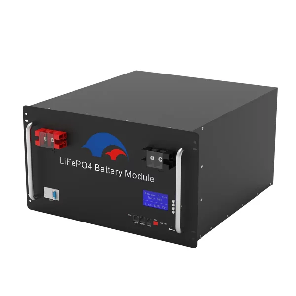 51.2V 100AH Rack Mount LiFePO4 Battery High-Density Energy Storage for Solar & Telecom Applications