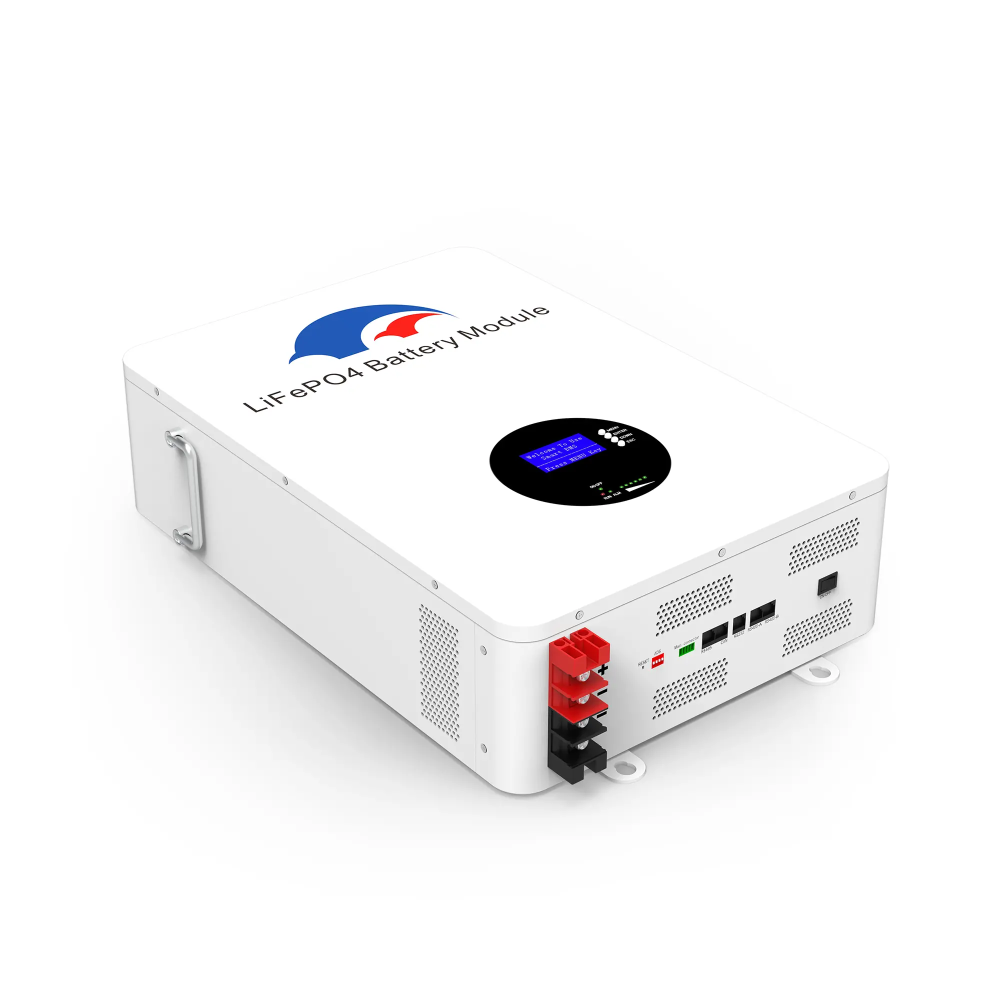 51.2V 100AH Wall Mount LiFePO4 Battery High-Capacity Energy Storage for Solar & Off-Grid Systems YY
