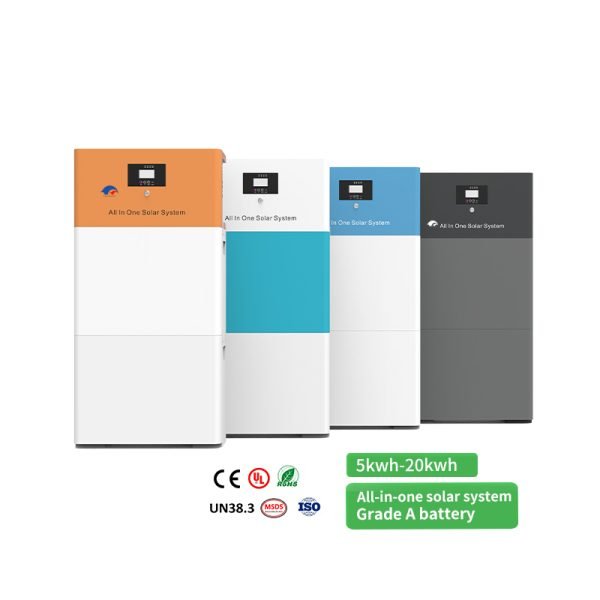 48V 100Ah All-in-One Lithium Ion Battery and Inverter 5kWh 10kWh Solar Energy Storage System for Home Use