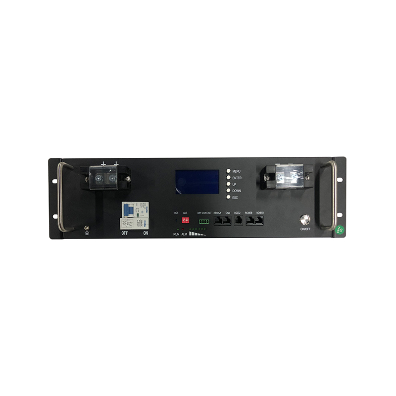 Rack Mounted Lithium Battery 3U 5.12kWh Smart Switching Efficient Power Generation for Commercial Energy Storage Systems