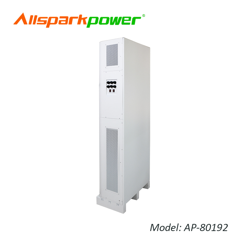 LiFePO4 Battery 19.2kWh Home Energy Storage System 48V 8kW Output for Solar Backup Power Allsparkpower