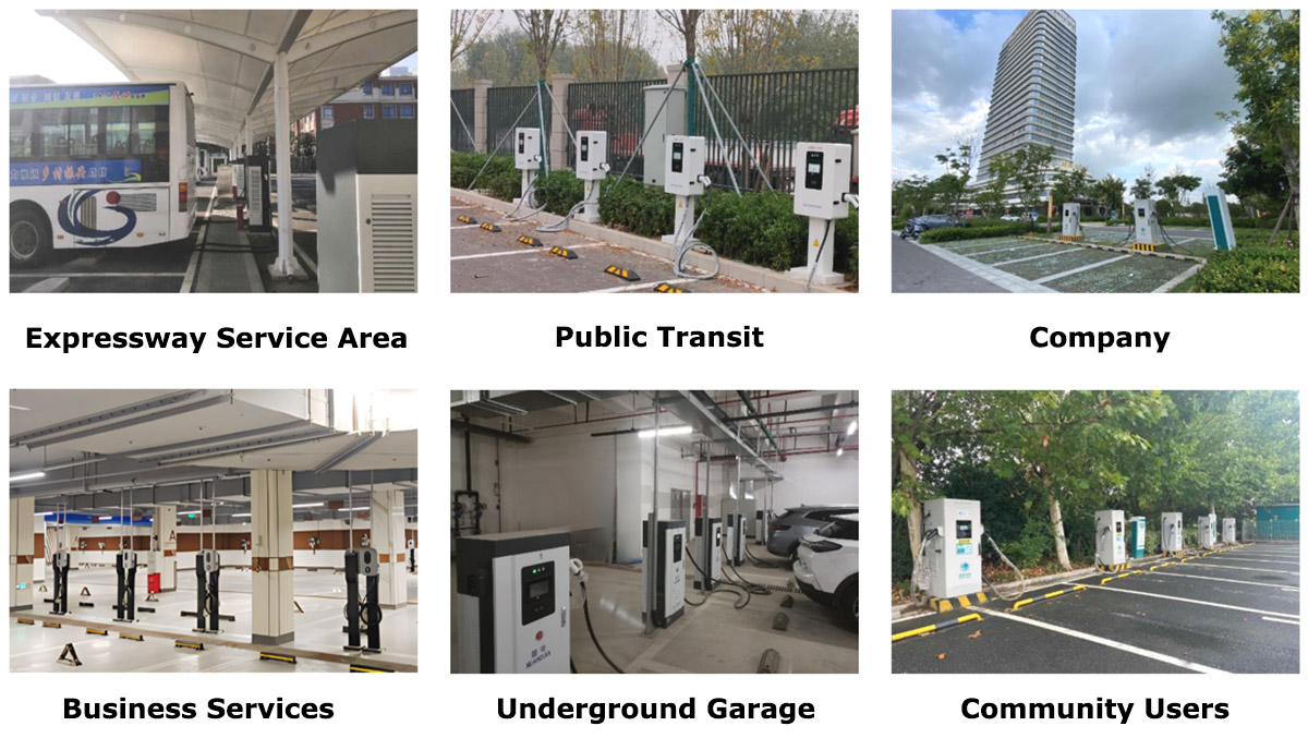 180KW 380V 400V 440V DC Commercial Dual Electric Vehicle Chargers Dual Port Fast Charging for Highway and Urban Stations INTEK