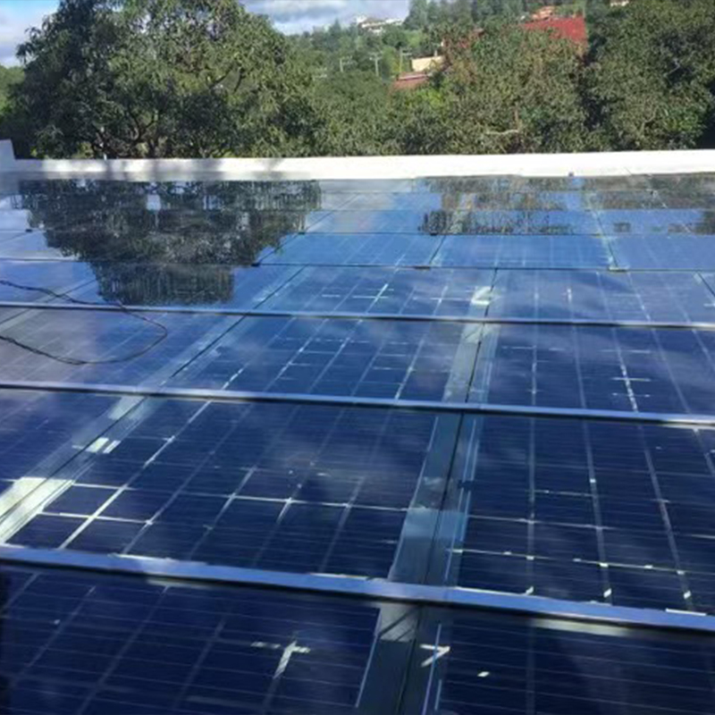 Curved Soltile TOPCON Cells Waterproof Design for Building-Integrated Solar Roofs