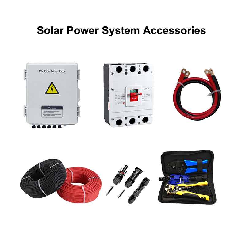 10kw Off Grid Solar Power System 20kWh Lithium Battery 550Watt Panels for Homes and Commercial Use