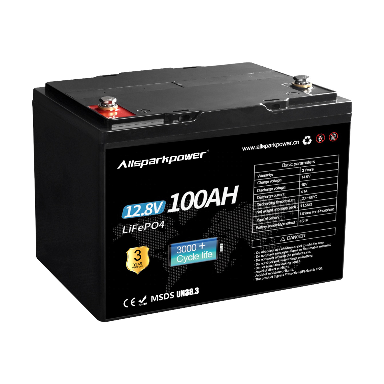 SVB12100 Battery Pack High-Capacity LFP for Residential and Commercial Energy Storage