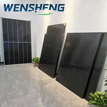 Solar Panel 415W 410W High Efficiency All-Black Design for Warehouse and Commercial Use SUNWIN