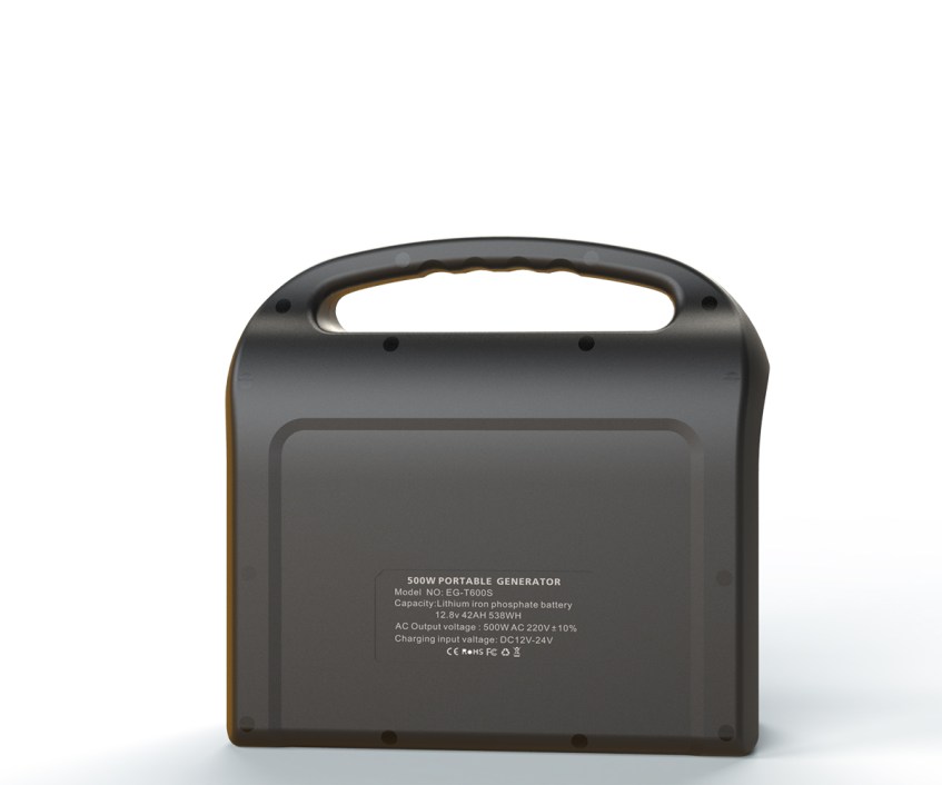 Portable Power Station 538Wh 12.8V 42Ah Lithium-ion Battery for Outdoor Camping with Solar Panel Compatibility