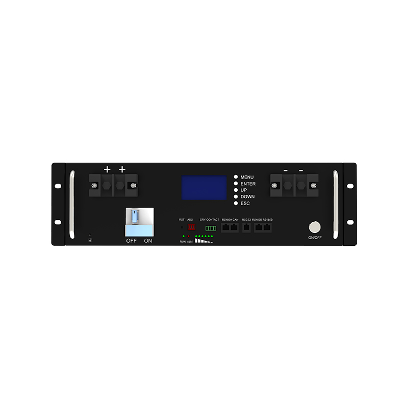 Rack Mounted Lithium Battery 3U 5.12kWh Smart Switching Efficient Power Generation for Commercial Energy Storage Systems