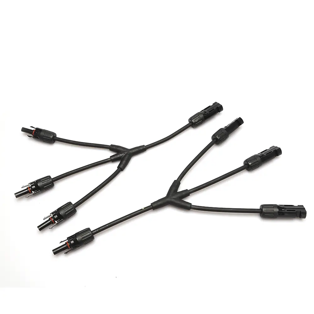 Y BRANCH MC4 SOLAR CONNECTOR 2in1/3in1/4in1 IP67 Waterproof Parallel Connection for Solar PV Systems