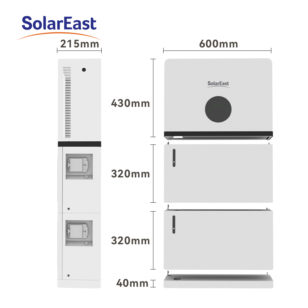 GTLFP-440V-50kWh-15kW 50kWh LFP Battery Storage for Residential & Commercial Backup Power Enerbond