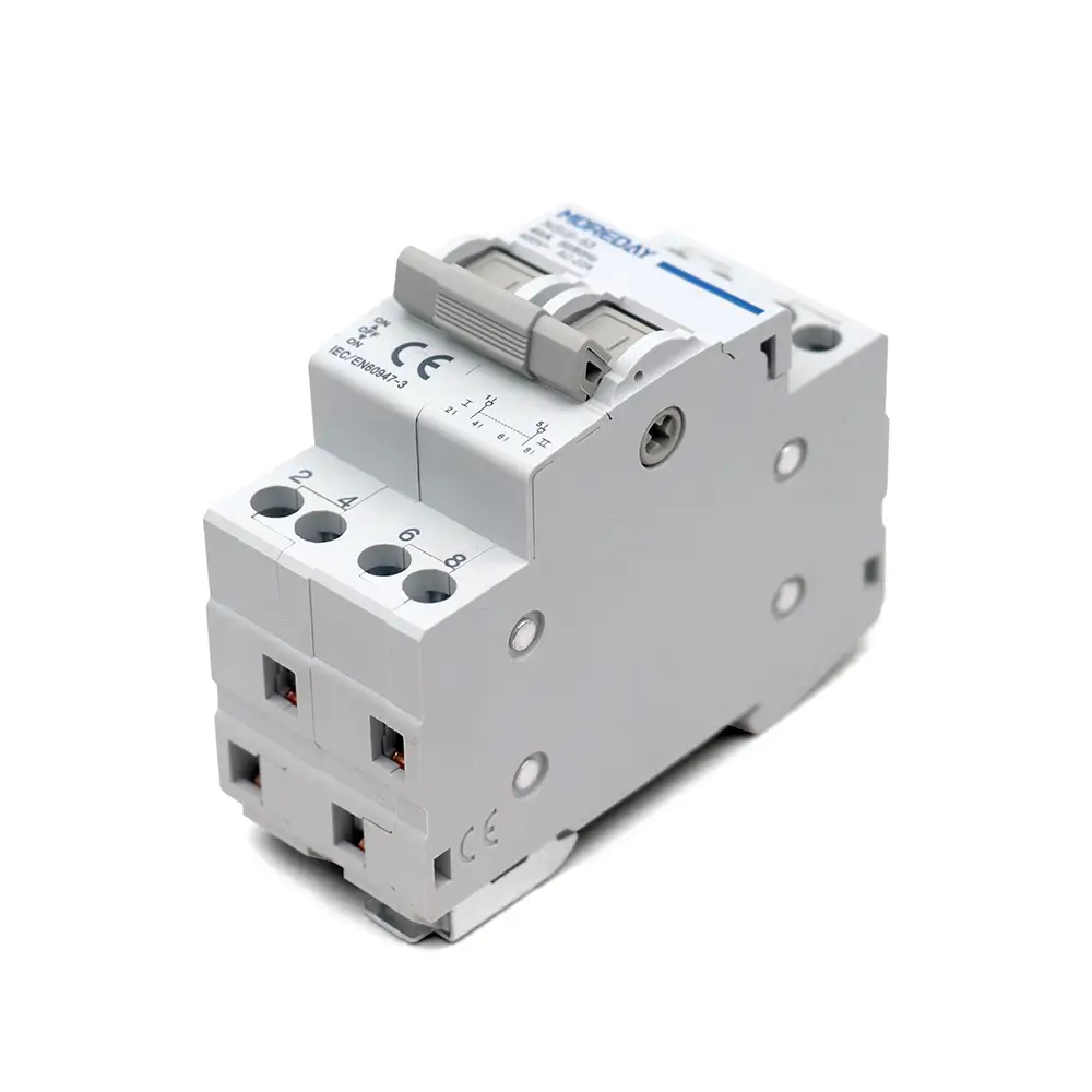 NSIS AC Changeover Switch 32A-63A 1P-4P Automatic Power Transfer for Solar & Energy Storage Systems