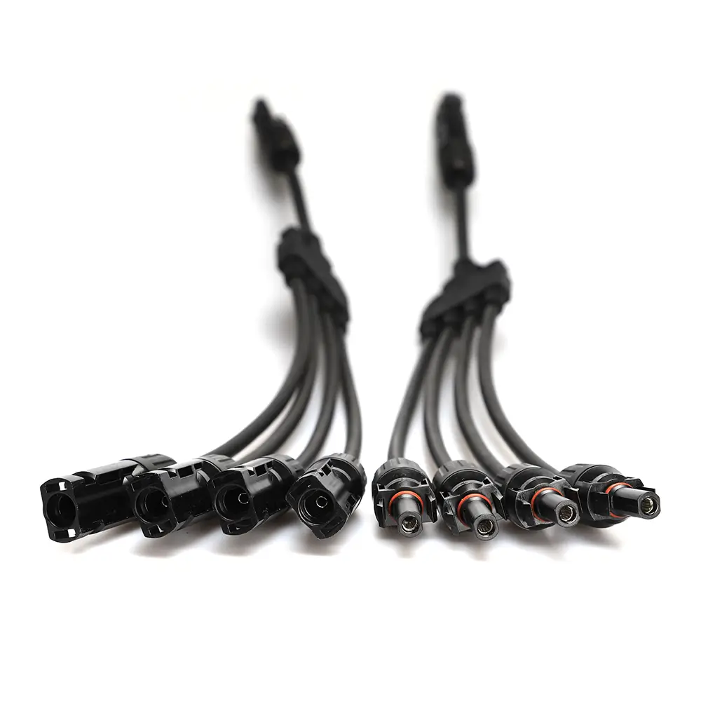 Y BRANCH MC4 SOLAR CONNECTOR 2in1/3in1/4in1 IP67 Waterproof Parallel Connection for Solar PV Systems
