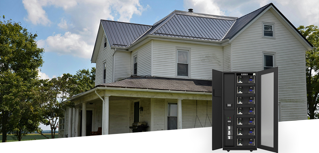 20KWh-120KWh High Voltage Battery LiFePO4 100Ah 25.6V Long Cycle Life for Solar Storage and Off-grid Systems