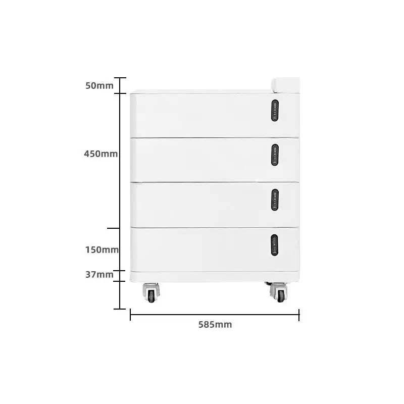 LFP Home Stackable Energy Storage 10.24kWh-30.72kWh 204.8V-614.4V for Residential Backup Power MOREDAY