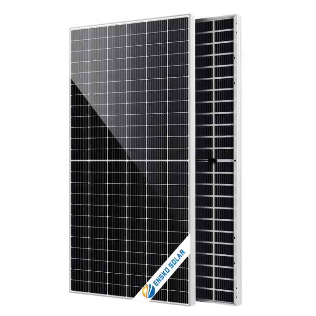 Solar Panel 525W N-Type Double Glass Mono High Efficiency for Residential and Commercial PV Systems ENSKO SOLAR