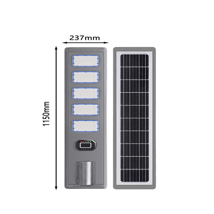 Solar Street Light 300W All-in-One Integrated Design Outdoor Lighting ENSKO SOLAR