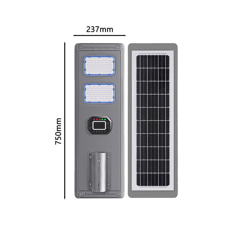 Solar Street Light 100W All-in-One Integrated Design Outdoor Lighting ENSKO SOLAR