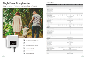 Single Phase String Inverter 2KW 220V/50Hz Grid-Tied with CT/Limiter for Solar Power Systems JUSTSOLAR