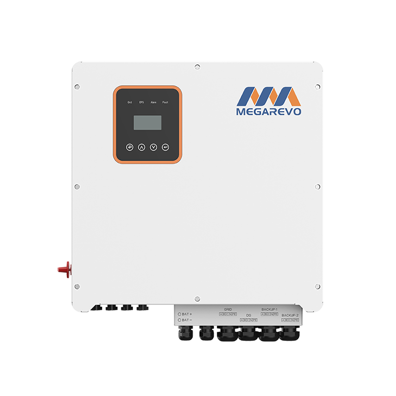 Three Phase Hybrid Inverter 8-15kW 97.9% Efficiency Residential Solar Storage System Megarevo