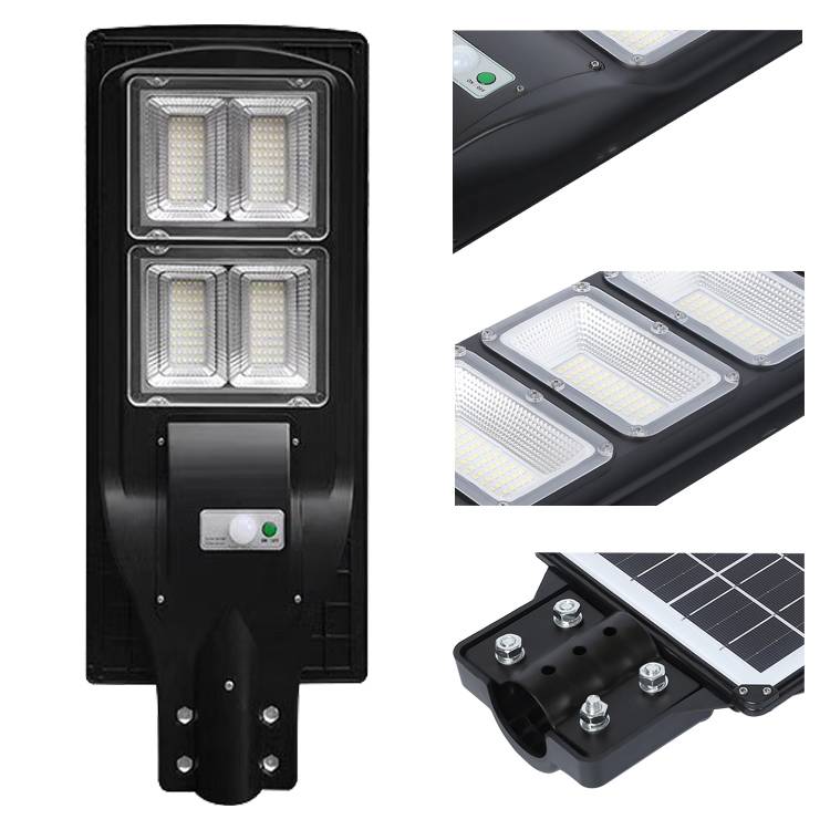 Solar Street Light 60W 90W 120W IP65 Integrated LED with Motion Sensor for Road Garden Courtyard Lighting Bright New Energy