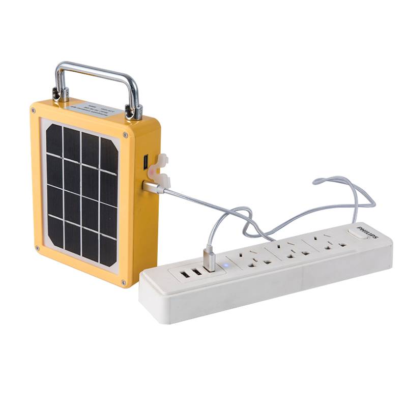 Portable Mini Solar Power System 25W 30W with 4V/4W Solar Panel, 3.2V/6AH 12AH Li-battery, USB Output 5V/2A for Camping Hiking Travelling – Bright New Energy