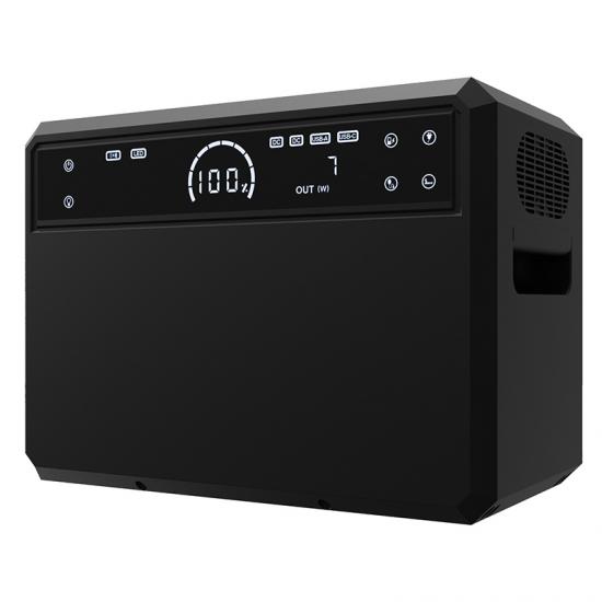 Portable Power Station 2000W Pure Sine Wave 2.3kWh LFP Battery Camping Outdoor Backup SWT Solar