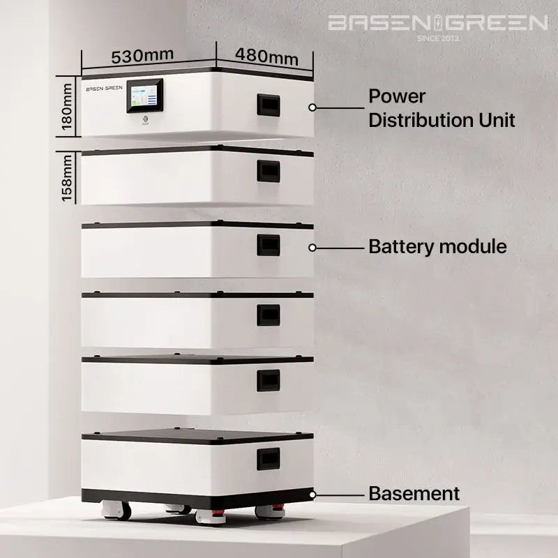 BASEN ENERGY High Voltage 20kwh 40kwh 50kwh OEM Lithium Ion LIFEPo4 Hybrid On-Off HV Battery Energy Storage Systems