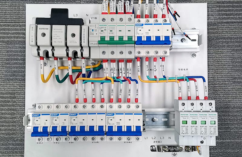 PV Distribution Box IP65 Waterproof Wall-Mounted for 5KW-50KW Grid-Tied Solar Systems YT New Energy