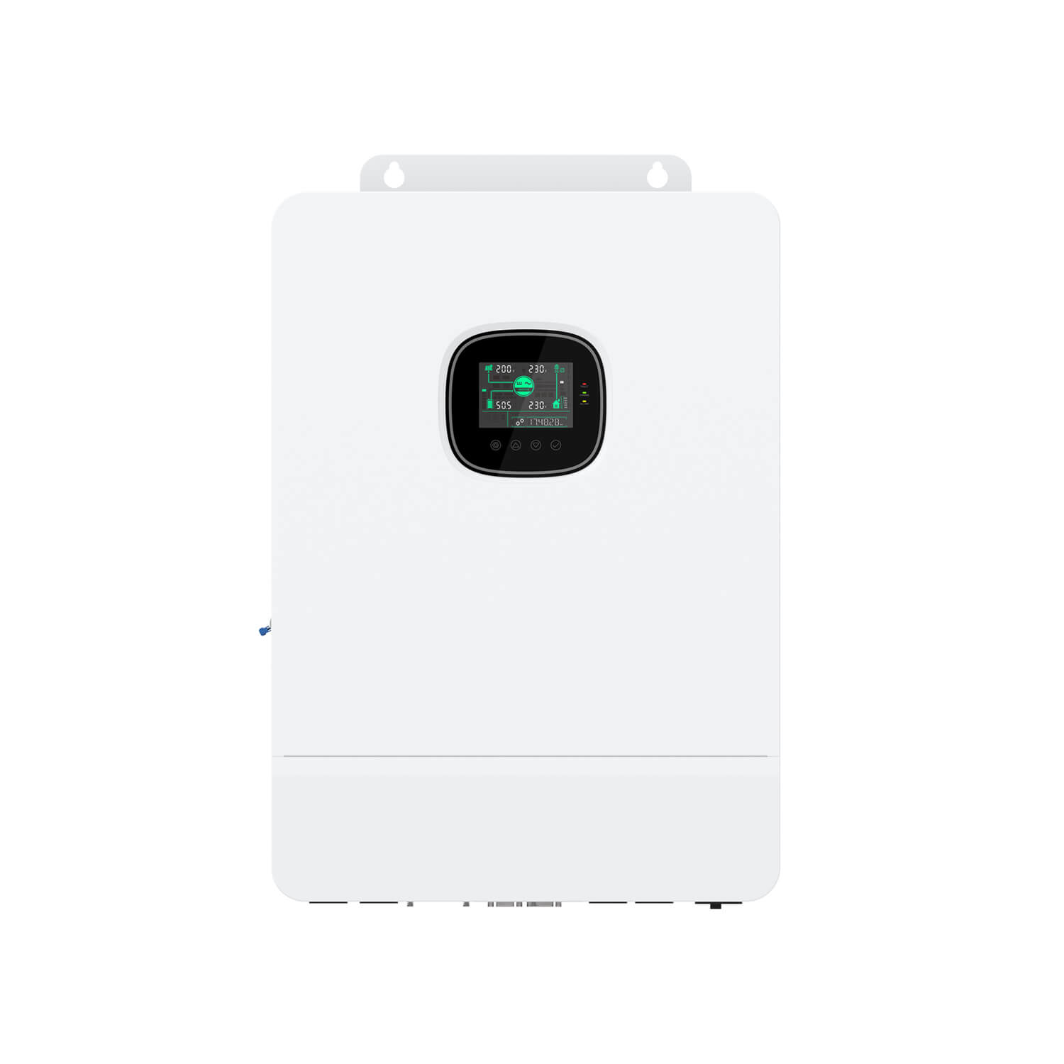 10KW Single Phase Split Phase Pure Sine Wave Solar Inverter 22+22A MPPT 200A Charging Lithium Battery Compatible Off-Grid Hybrid Systems Polinovel