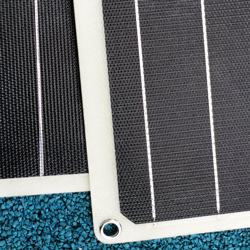 15V 180W Monocrystalline ETFE Flexible Solar Panel Ultra-light & Waterproof for RVs Boats Yachts Golf Carts Xinpuguang