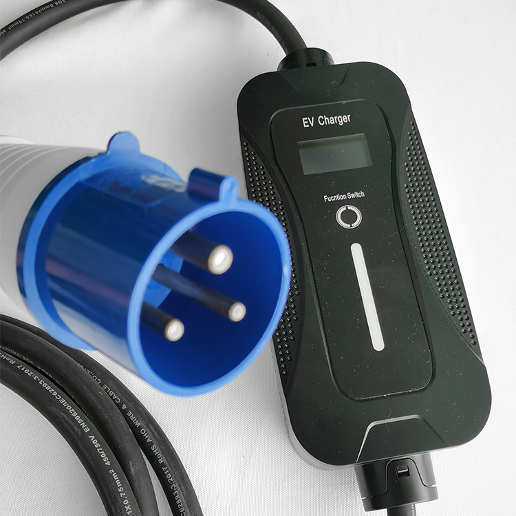 Adjustable Portable EV Charger 7KW 230VAC Level 2 Charging Station for Home and Commercial Use YingTang Energy