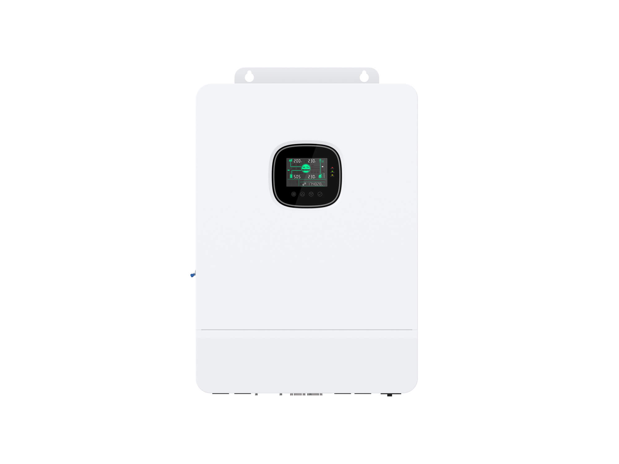 10KW Single Phase Split Phase Pure Sine Wave Solar Inverter 22+22A MPPT 200A Charging Lithium Battery Compatible Off-Grid Hybrid Systems Polinovel