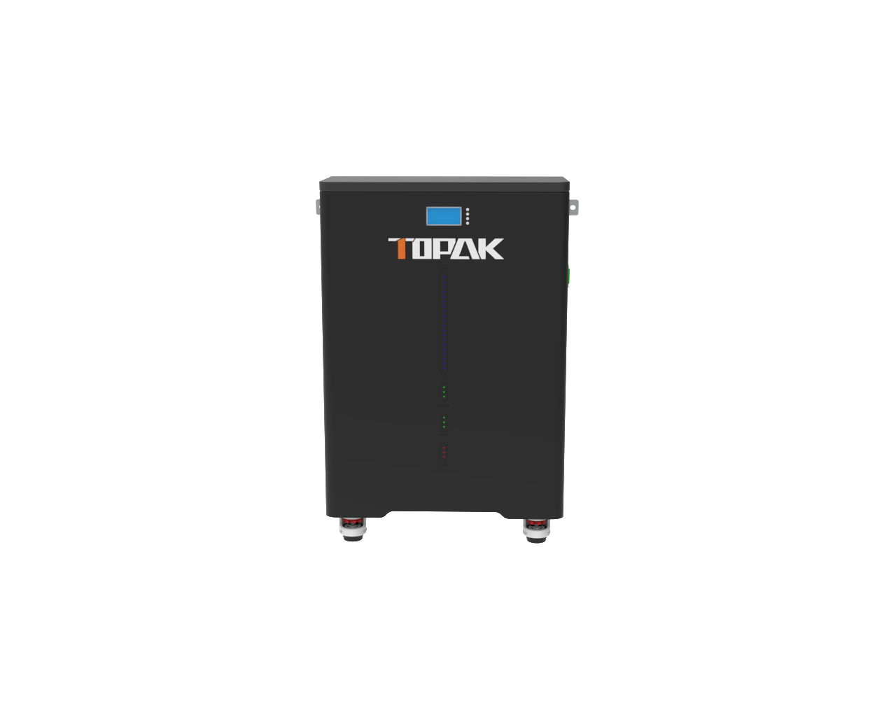 Vertical 51.2V 300Ah LiFePO4 Battery 15.36kWh High-Capacity Residential Energy Storage System TOPAK
