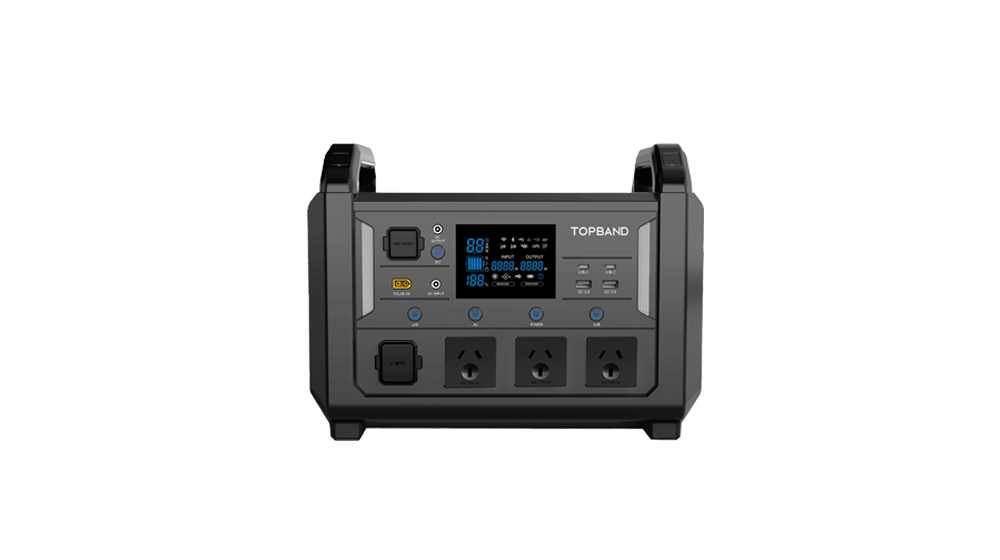 1200W Portable Power Station 1152Wh LiFePO4 Battery Pure Sine Wave for Outdoor Camping Emergency Backup