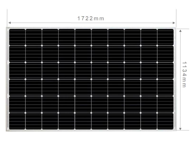 Residential Solar Panel 410W Monocrystalline Half-Cell Low Degradation for Home Use