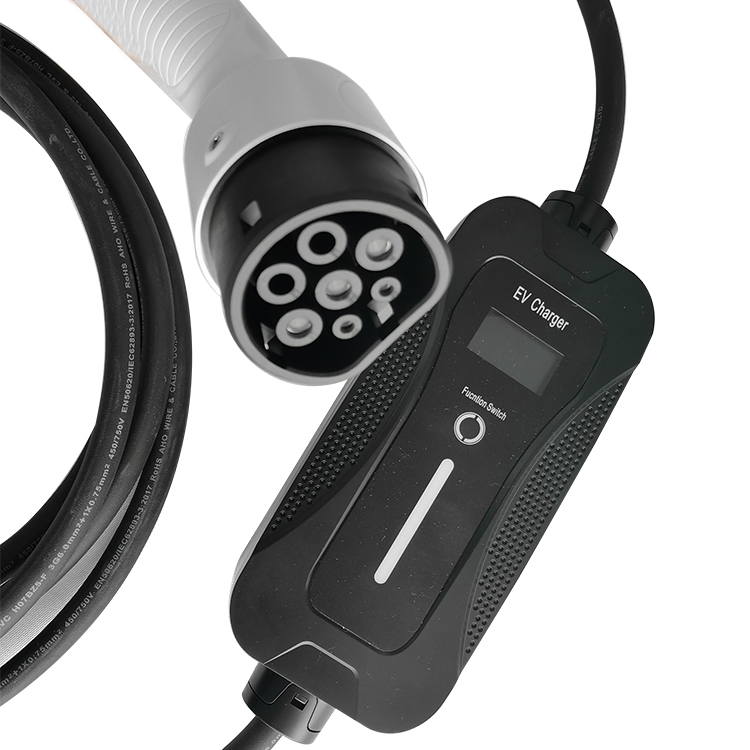Adjustable Portable EV Charger 7KW 230VAC Level 2 Charging Station for Home and Commercial Use YingTang Energy