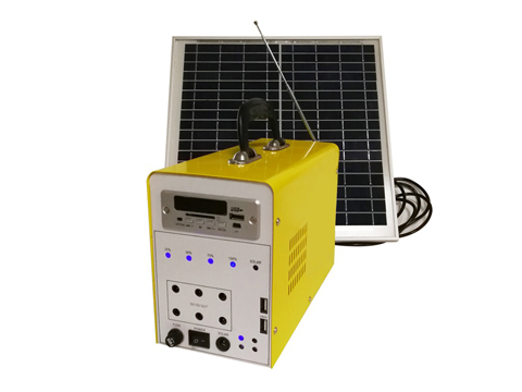 Tsolar SD-12 Portable Solar Power System 20W/40W 12V Lead Acid/Lithium Battery for Off-Grid Lighting and Mobile Charging
