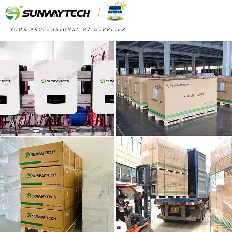 Sunway 3KW-25KW On-Grid Solar Power System Monocrystalline Silicon CE/TUV Certified for Residential and Commercial Use