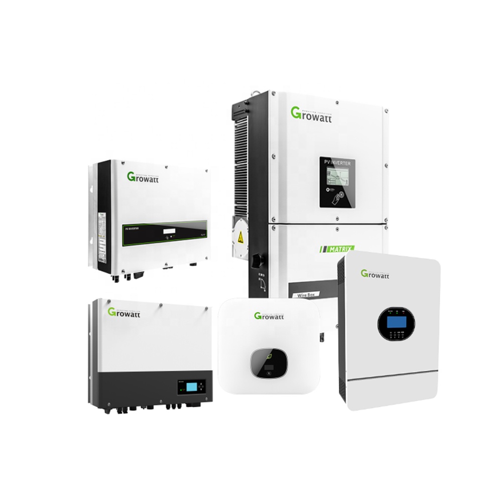 Sunway Growatt 30kw 50kw 380V Triple Phase On Grid Solar Inverter High Efficiency MPPT Tracking for Commercial and Industrial PV Systems