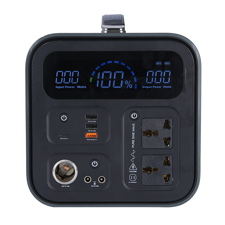 Portable Power Station 500Wh/1038Wh LiFePO4 Battery 500W/1000W Solar Generator for Outdoor & Emergency Use Sunway