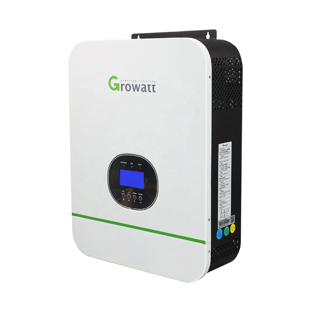 Sunway Growatt 3000w 220V Single Phase Off Grid Solar Inverter Pure Sine Wave 3kw 230V for Home Backup Power and Off-Grid Systems