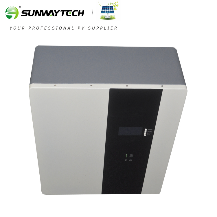 Sunway 51.2V 100Ah 5Kwh Wall Mounted Lithium Battery LFP A+ Grade Long Cycle Life for Home Energy Storage