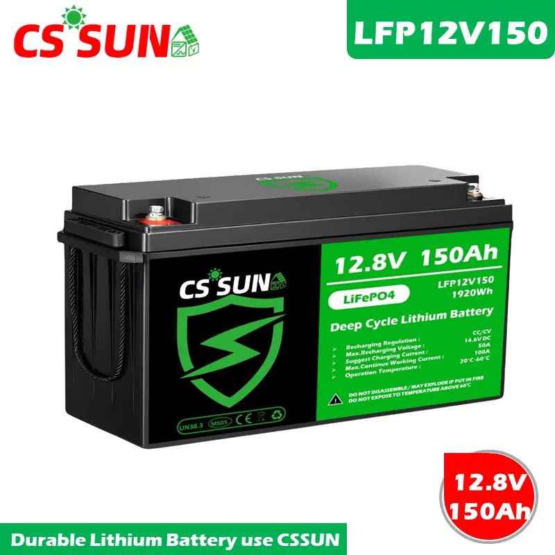 LFP12V250 12.8V 250Ah Lithium Battery Deep Cycle Long Life 6000 Cycles Off Grid Solar Wind System