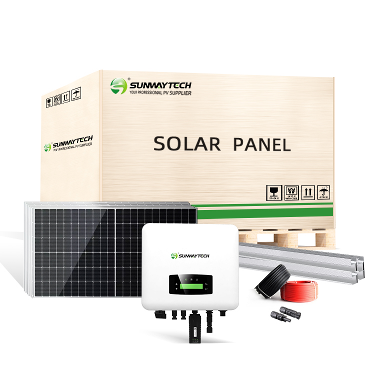 Sunway 30KW-60KW On-grid Solar System Monocrystalline/Polycrystalline Ground Mount Home Use