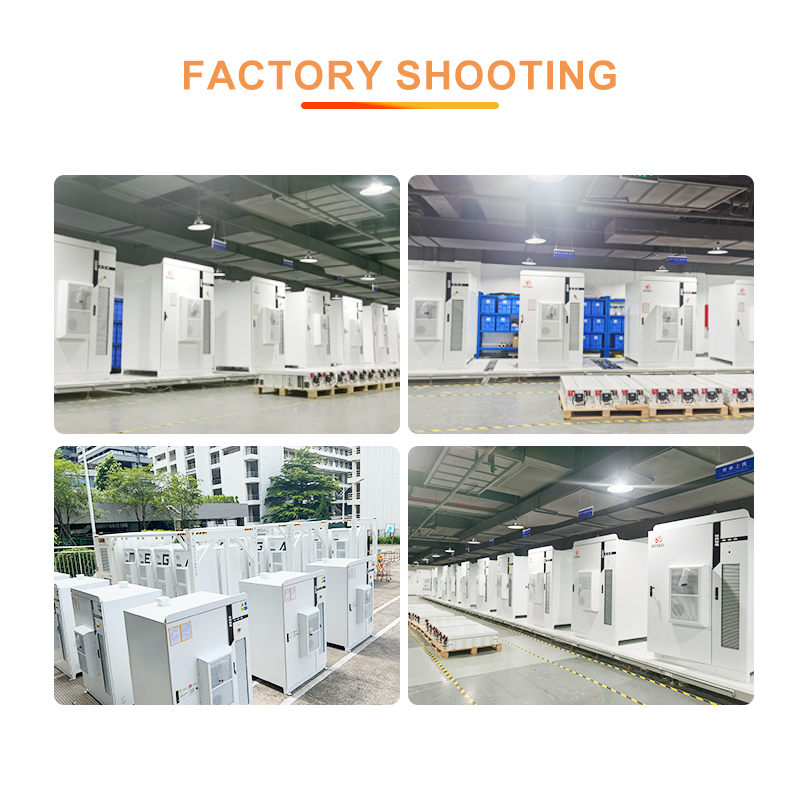 LiFePO4 Energy Storage Cabinet 30-100kW Industrial Battery System Plug-and-Play All-in-One Design for Commercial and Industrial Applications