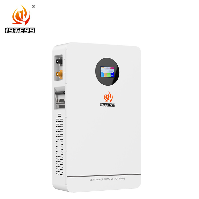 5.12kwh home energy storage battery 25.6V 200Ah lifepo4 lithium battery High-Cycle Life, Solar Backup Power for Home & Off-Grid Systems
